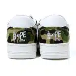ABC CAMO CANVAS BAPESTA LOW SNEAKERS