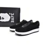 BAPESTA Suede Low Top Sneakers