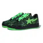 Razer X Bapesta Neon Camo Shoe