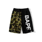 BAPE Letter Swim Eric Emanuel Camo Shorts