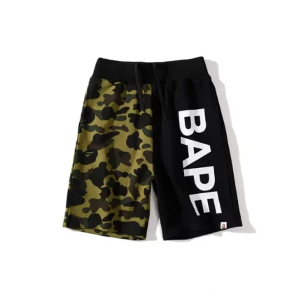 BAPE Letter Swim Eric Emanuel Camo Shorts
