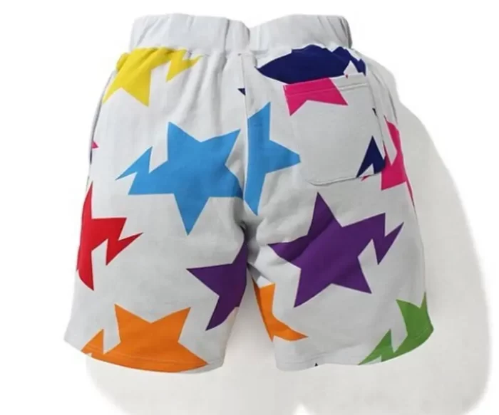 BAPESTA Pattern Wide Fit Sweat Short