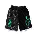 Bape Shark Camo Undefeated Short