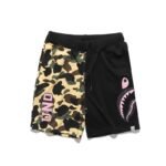 Bape Shark Camo Undefeated Short