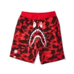 Bape Shark Camouflage Casual Shorts