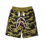 Bape Shark Camouflage Casual Shorts