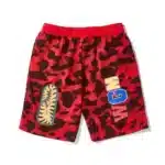 Bape Shark Camouflage Casual Shorts