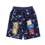 Bape Shark Camouflage Casual Shorts