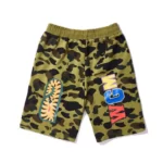 Bape Shark Camouflage Casual Shorts