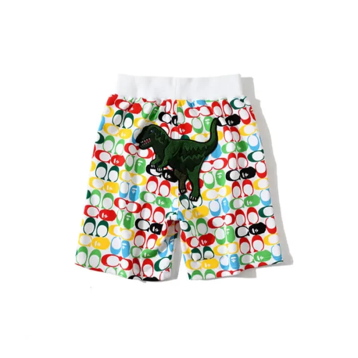 Coach x Bape Shark Real Lakers Shorts